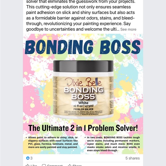 Dixie Belle Bonding Boss Gray - Picture 3 of 3